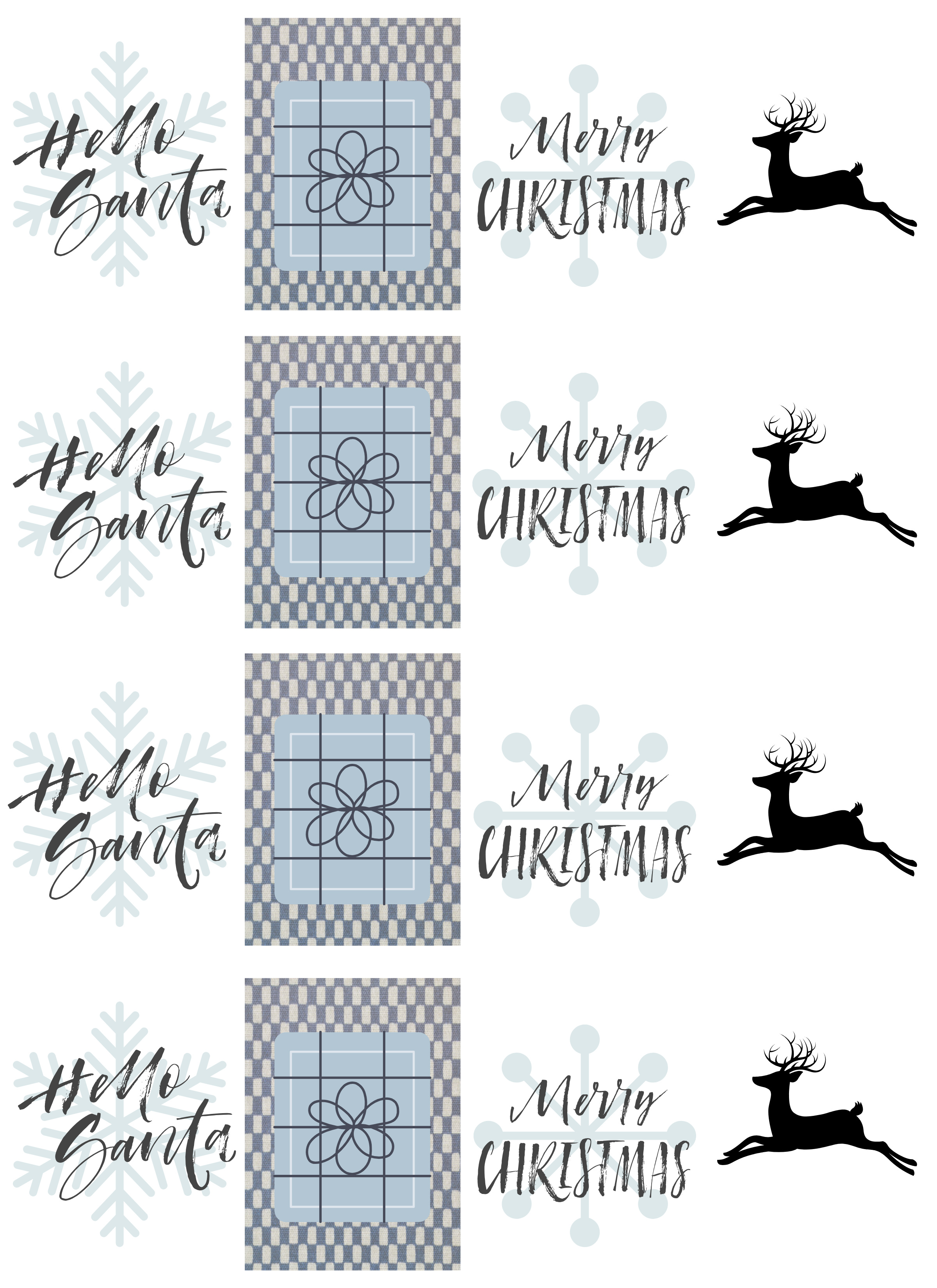 christmas tags – free printable - berry berry quite contrary